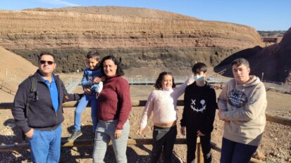 Visita en familia al Volcán de Cerro Gordo