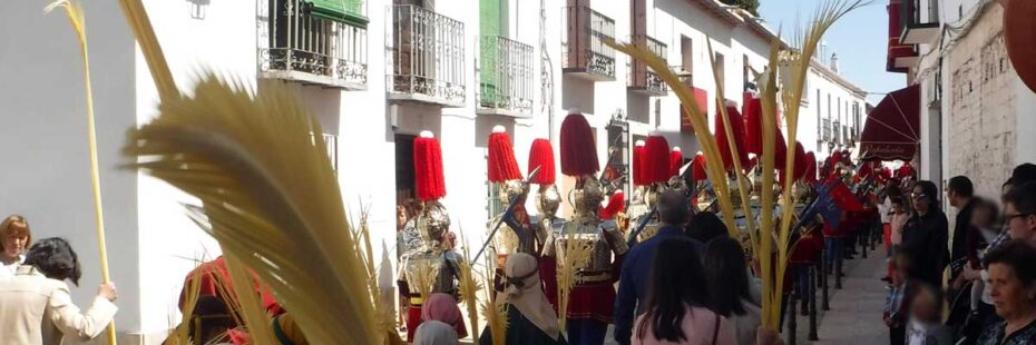 Procesión de Las Palmas en el Domingo de Ramos en Almagro