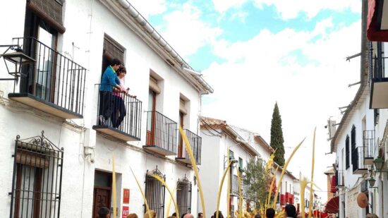 Procesión de Las Palmas en el Domingo de Ramos en Almagro